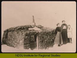 Marie Holen on her homestead with neighbor girls Betsy and Josie Thoring - uw&CISOPTR=6621&DMSCALE=100