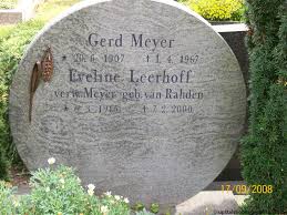 Grab von Eveline Meyer (geb. Raden, van) (verw. Leerhoff) (06.03 ... - lf082