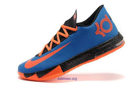 kd low top basketball shoes | kd 6 low top Kevin Durant Blue Total ...