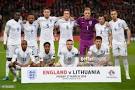 The England team posee for a team photo before the EURO 2016.