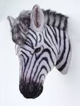 Pop Art Decoration - Animals - Mounted Heads - Zebra Head Mount ...