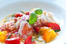 Butter Poached Lobster Recipe with Fresh Tomatoes | Steamy Kitchen ...