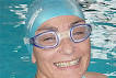 Claudia Mathys im Training Schwimmen Langstrecken im Freibad Wyler - erlebnisbericht_gigathlon_claudia_6