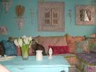 shabby chic slipcovered sofa - eclectic - living room - new york ...