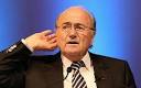 FIFA president Sepp Blatter was cleared of wrongdoing by an ethics panel ... - blatter-hear-no2