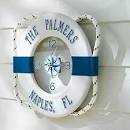 Personalized Nautical Outdoor Outdoor Clock - tropical - outdoor ...