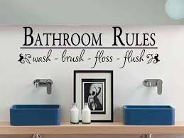 Popular items for bathroom decal on Etsy