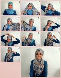 10 Cara Memakai Jilbab Pesta Simpel