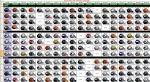 Excel Spreadsheets Help: 2014 NFL Helmet Schedule