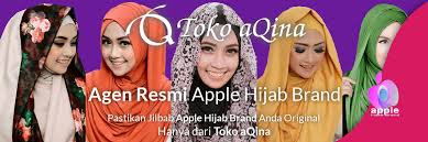 Jual busana muslim original, agoest hanggono, apple hijab brand ...