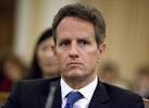 Geithner hunched his shoulders