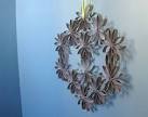 Recycled Toilet Paper Roll Wreath! - creative jewish mom