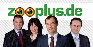 Zooplus, Burda, Finanzierungsrunde, Tierfutter: Der Zooplus-Vorstand: Florian Seubert, Andrea Skersies, Cornelius Patt und Guido Bienhaus (v.l.n.r.) - Zooplus-und-Burda