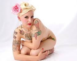 Sexy girls Tattoos Arts