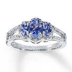 Kay - Tanzanite Ring Oval-Cut Sterling Silver