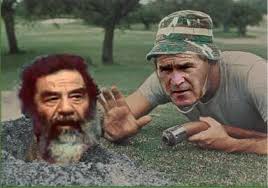 Szaddam és Bush