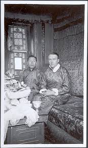Rai Sahib Bo Tsering and Reginald Fox at a reception - 1999.23.1.10.4-O