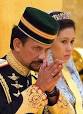 The Sultan of Brunei and his former wife, Azrinaz Mazhar Hakim. Photo: AP - sultan-200x0