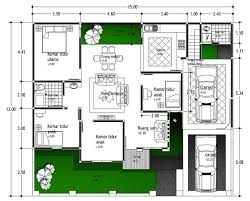 Denah dan desain rumah minimalis modern 1 dan 2 lantai�??