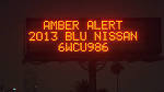 Amber Alert on phone startles Californians as police hunt accused.
