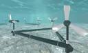 TIDAL power gets a boost from propeller and wind turbine.