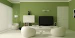 Interior. 16 Cool and Inspiring Room Paint Ideas: Fresh Green Wall ...