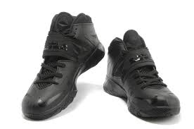 Nike Air Max LeBron James 7 All Black Basketball shoes,Air Jordan ...