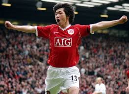 Manchester United midfielder Park Ji-Sung 