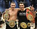 The KLITSCHKO brothers are set to batter an Englishman and a Pole ...