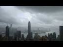 Typhoon "Nangka" over Hong Kong