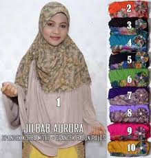 Grosir jilbab murah dan gamis syar'i model terbaru