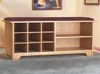 Custom Entryway Bench and Shelf for Indoor Decoration: Entryway ...