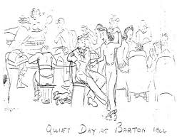 Quiet Day at Barton - Copyright June Gummer, by permission of Wg Cdr Alan Watkinson. \u0026#39;Quiet Day at Barton\u0026#39;, (Sketch by June Howden, ATA 1944) - ~Quiet%20day%20at%20Barton%201944