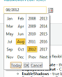 Where can I find a jquery date picker (month & year side by side
