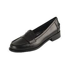 Prada Women's Black Leather Penny Loafers - Polyvore