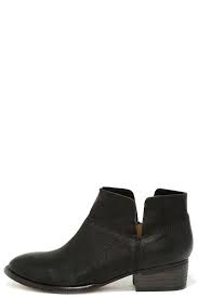 Seychelles Snare Boots - Black Leather Boots - Ankle Boots - $139.00