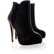 TIMELESS Rachel Black Ankle Boots - Polyvore