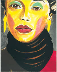 Sarah Vaughan Original Art by Frederick Brown :: PicassoMio - frederick-brown-artwork-large-98655