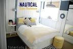 Nautical Navy and White Teen Bedroom and $100 Lowe's Gift Card ...