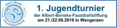 Insgesamt haben 45 Faustballjugendteams aus 15 Vereinen für das 1.bundesoffene Jugendturnier der Albert-Beneke-Stiftung am 21./22.August gemeldet. - albert-beneke-jugendturnier2010