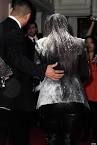 Kim Kardashian Attacked With Flour Bomb At Perfume Launch