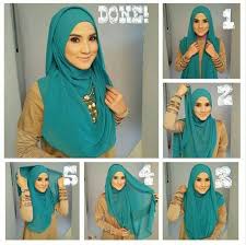 Necklace on with this hijab tutorial #hijabtutorial #stepbystep ...