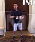 Charlie Sheen Does The Best Ice Bucket Challenge To Raise.