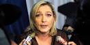 MARINE LE PEN flags, Jean-Francois Cope into perspective the scope ...