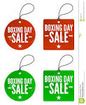 Boxing Day Sale Tags Stock Photos - Image: 22291243
