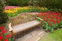 Metal <b>garden bench</b> | Kris Allen Daily