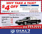 Dial 7 Car & Limousine Service Coupon (City Guide Magazine)