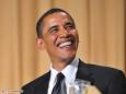 Obama doesn't spare himself in comedy turn - CNN.