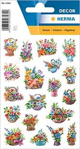 Image result for Herma Haushalts-Etiketten Flowers, sortiert