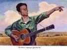 birthday of Woody Guthrie,